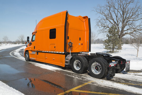 Bolt_150_inch_Platinum_Series_sleeper_orange_truck_back