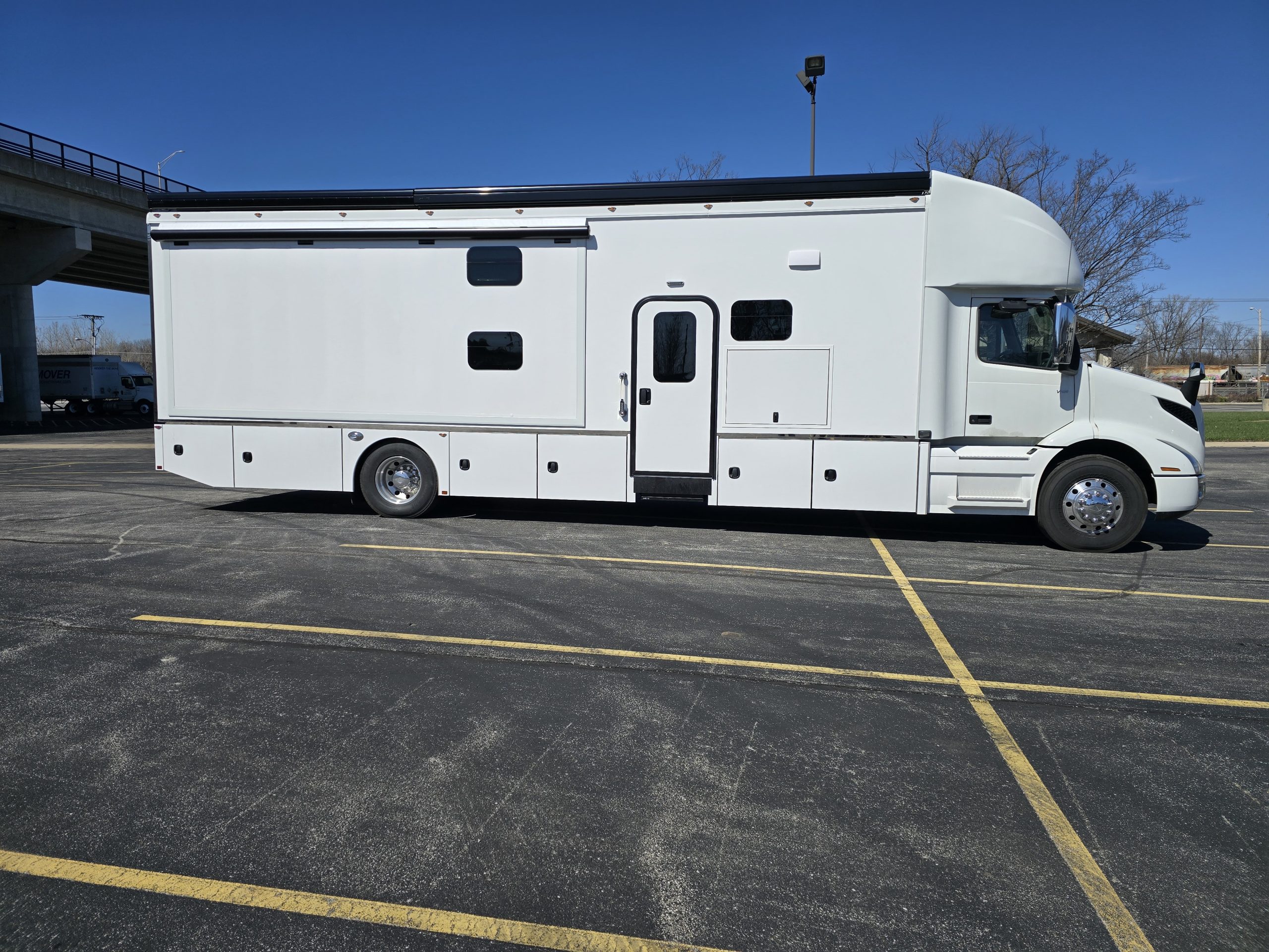 Bolt Custom Coaches introduces the 2027 Aries 40S3B on a Volvo VNR cab and chassis with single rear axle for flexibility and maneuverability.